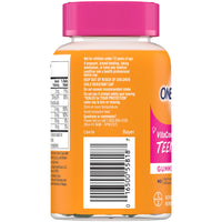 Thumbnail for ONE A DAY Teen for Her Multivitamin Gummies, Gummy Multivitamins with Vitamin A, C, D, E and Zinc for Immune Health Support, Physical Energy & More, 60 Count (Pack of 2)