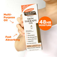 Thumbnail for Palmer's Cocoa Butter Formula Skin Therapy Moisturizing Body Oil with Vitamin E & Pure Argan Oil, Deep Body Moisturizer for Dry, Damaged Skin, 5.1 Ounces
