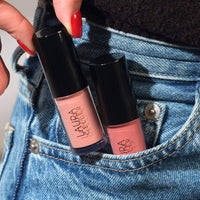 Thumbnail for LAURA GELLER NEW YORK Treat-n-Go Tinted Non-Stick Hydrating Lip Oil, Finish Line