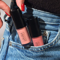 Thumbnail for LAURA GELLER NEW YORK Treat-n-Go Tinted Non-Stick Hydrating Lip Oil, Finish Line
