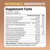 Thumbnail for Dr. Berg All-in-One Vitamins for Hair, Skin, & Nails - Advanced Formula with Biotin, Saw Palmetto, DHT Blocker, & Trace Minerals - 90 Veg Capsules