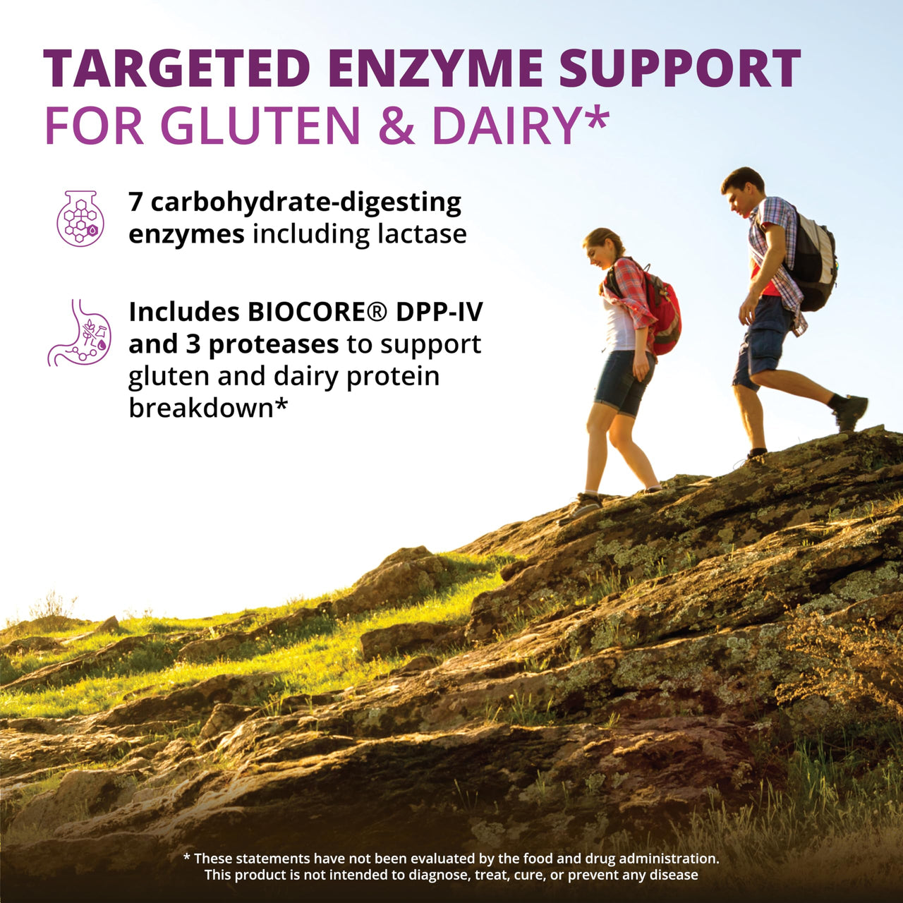 MRM Nutrition Gluten-Aid - Digestive Enzymes for Healthy Gluten & Dairy Digestion, Gut Health Supplement for Women & Men, May Help Alleviate Occasional Digestive Discomfort, Gluten-Free - 60 Servings