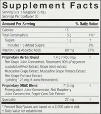 Thumbnail for Nature's Answer Alcohol-Free Resveratrol Reserve, 5-Fluid Ounces | Packed with Antioxidants | Promotes Overall Health | Immune System Support | Single Count