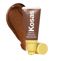 Thumbnail for Kosas Glow I.V. Vitamin-Infused Skin Enhancer Face Makeup - Tinted Beauty Highlighter for a Healthy Glow - Energize