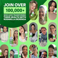 Thumbnail for Rosabella Moringa Capsules - Pure Moringa Powder, Energy, Skin, Immune & Gut Health Superfood, Rich in Antioxidants, Essential Vitamins & Amino Acids, Natural Green Superfood Supplement - 60 Count