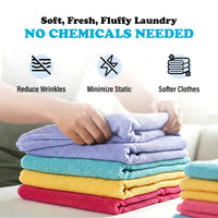 Thumbnail for Smart Sheep Wool Dryer Balls - 6-Pack - XL Premium Natural Fabric Softener Award-Winning - Wool Balls Replaces Dryer Sheets - Wool Balls for Dryer - Laundry Balls for Dryer