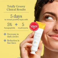 Thumbnail for Beekman 1802 Mushroom Goat Milk Eye Cream - Clinically Proven Anti-Aging Eye Treatment for Dark Circles & Fine Lines - With Kojic Acid, Hexapeptide & Mushrooms - Fragrance-Free, Cruelty-Free