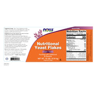 Thumbnail for NOW Foods Supplements, Nutritional Yeast Flakes, Fortified with Additional B-Vitamins, Super Food, 10-Pound