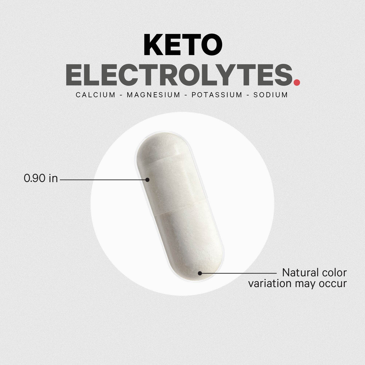 Codeage Keto Electrolytes Supplement – Vegan Electrolyte Tablets w Magnesium, Potassium, Calcium & Salt - Electrolyte Powder Salt Pills & Drink Hydration Supplements - Non-GMO Keto Diet - 180 Capsules