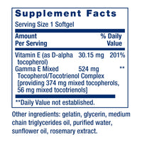 Thumbnail for Life Extension Gamma E Mixed Tocopherols & Tocotrienols – Complete Vitamin E Spectrum, Antioxidant Protection – Non-GMO, Gluten-Free – 60 Softgels
