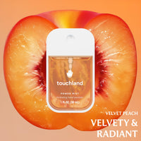 Thumbnail for Touchland Hydrating Hand Sanitizer Spray, BLOSSOM 5 Set (Lavender, Vanilla, Rainwater, Peach, Applelicious), 1 FL. OZ. Travel Size Power Mist Sprays (Set of 5)