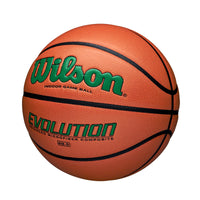 Thumbnail for WILSON Evolution Indoor Game Basketball, Green, Size 6-28.5