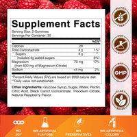 Thumbnail for Vitamatic Magnesium Gummies 600mg per Serving – 60 Vegan Count for Relaxation, Muscle, Bone, and Energy Support