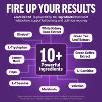 Thumbnail for Force Factor LeanFire PM Weight Loss Pills for Women & Men, Fat Burner & Overnight Weight Loss Pills to Burn Fat, Boost Metabolism, Improve Sleep, Powerful Formula for Incredible Results, 60 Capsules