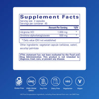 Thumbnail for Pure Encapsulations Growth Hormone Support - Arginine & Ornithine Amino Acid Blend - Supports Healthy Hormone Balance - Muscles & Training Support - Gluten-Free & Non-GMO - 90 Capsules