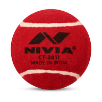 Thumbnail for Nivia Heavy Red Cricket Tennis Hard Ball