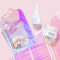 Thumbnail for Saturday Skin Cotton Cloud Probiotic Power Face Mask Vit E Seabuckthorn Fruit Extract Omega Fatty Acids For Healthy Skin And Glow Self Home Care Facial Mask Sheet (25ml/0.84 Fl Oz)