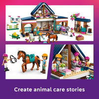 Thumbnail for LEGO Friends Horse Stable and Riding Academy Building Toy for Girls & Boys - Pretend Play Set for Kids, Ages 7+ - W/3 Minidolls, Toy Animal Figures, & Accessories - Gift Idea for Birthdays - 42688