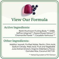 Thumbnail for Plant People WonderSleep Mushroom Gummies Supplement for Sleep and Relaxation with Reishi Super Mushrooms, Wild Elderberry Flavor, No Sugar (60 Count)