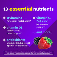 Thumbnail for vitafusion Adult Gummy Vitamin Supplement for Men, Berry Flavored, A, C, D, E, B6, B12, Daily, 120 Count, 60 Day Supply
