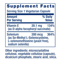 Thumbnail for Life Extension Super Selenium Complex with Vitamin E ÃƒÂ¢Ã¢â€šÂ¬Ã¢â‚¬Å“ Cellular Health & Longevity Support ÃƒÂ¢Ã¢â€šÂ¬Ã¢â‚¬Å“ Gluten-Free, Non-GMO, Vegetarian ÃƒÂ¢Ã¢â€šÂ¬Ã¢â‚¬Å“100 Capsules(Pack of 1)