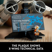 Thumbnail for LEGO Star Wars Ultimate Collector Series X-Wing Starfighter Building Set for Adults, Star Wars Collectible for Build and Display with Luke Skywalker Minifigure, Fun Gift Idea for Fans, 75355