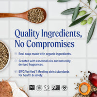 Thumbnail for Dr. Bronner's Pure-Castile Liquid Soap, Made with Organic Oils, 18-in-1 Uses: Face, Body, Hair, Laundry, Pets and Dishes, Concentrated, Vegan, Non-GMO, Lavender, 32 Oz