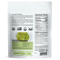 Thumbnail for Sunfood Moringa Powder, Organic. Use for hair loss, weight loss. Pure Single Ingredient Product. 8 oz Bag