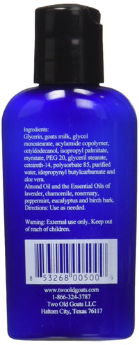 Thumbnail for Two Old Goats Essential Oil Lotion, 2 oz