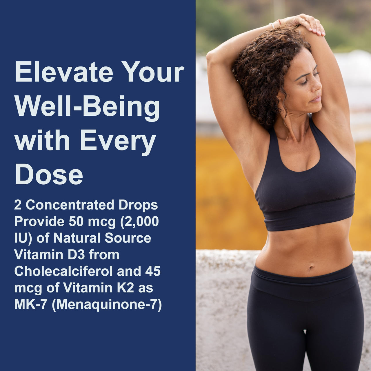 Carlson Super Daily D3 + K2, 50 mcg D3 + 45 mcg MK-7, Heart & Bone Health, 360 Liquid Drops, 10.16 ml
