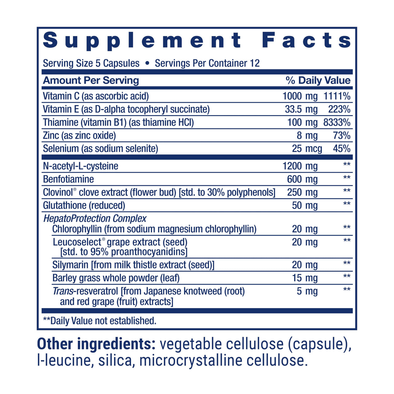 Life Extension Anti-Alcohol Complex, Vitamin C, zinc, Grape Seed, Milk Thistle, Clove Extract, Supports Healthy Alcohol Metabolism & Optimal Liver Function, Gluten-Free, Non-GMO, 60 Capsules