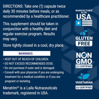 Thumbnail for Life Extension Waistline Control™, S. indicus, Mangosteen, Meratrim®, Healthy Weight, Waistline, Non-GMO, Gluten Free, Vegetarian, 60 Capsules