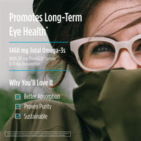 Thumbnail for Nordic Naturals ProDHA Eye - Fish Oil, 360 mg EPA, 845 mg DHA, 20 mg FloraGLO Lutein, 4 mg Zeaxanthin, Support for Neurological Function and Long-Term Eye Health*, 60 Soft Gels