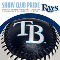 Thumbnail for Franklin Sports Tampa Bay Rays MLB Team Baseball - MLB Team Logo Soft Baseballs - Toy Baseball for Kids - Great Decoration for Desks and Office