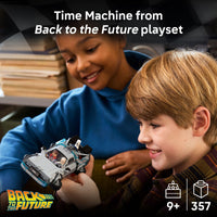 Thumbnail for LEGO Speed Champions Time Machine from Back to The Future Building Toy for Kids - Pretend Play & Display Car Toy W/ 2 Build Modes for Boys & Girls, Ages 9+ - Gift for Birthdays - 77256