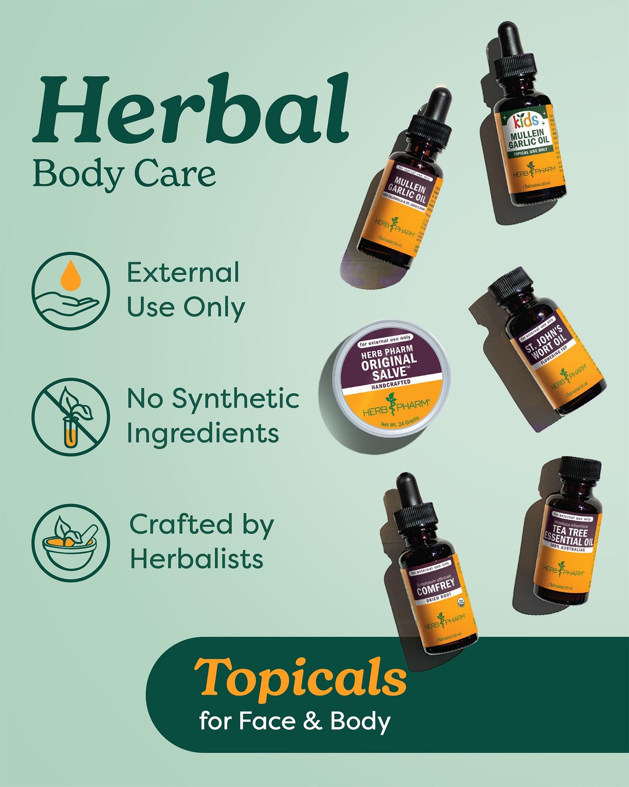 Herb Pharm Certified Organic Arnica Liquid Extract for Minor Pain Support - 4 Ounce