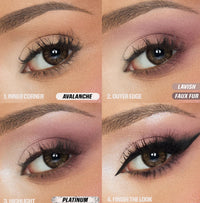 Thumbnail for Huda Limited Edition Icy Nude Eyeshadow Palette - 0.56 oz / 16.1 g - 18 SHADES
