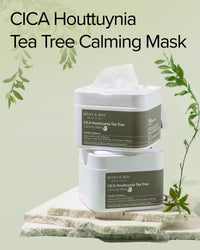 Thumbnail for Mary&May CICA Houttuynia Tea Tree Calming Mask - Daily Pull Out Sheet Mask for Instant Soothing & Moisturizing - Korean Skincare, Hypoallergenic and Cruelty-Free, 30 Sheets