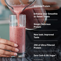 Thumbnail for Isopure Zero Carb 100% Pure Whey Isolate Protein Powder, Gluten Free, With Vitamins, Strawberries & Cream, 25g Protein Per Serving, 3 Lbs, 44 Servings (Packaging May Vary)
