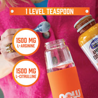 Thumbnail for NOW Foods Sports Nutrition, Arginine & Citrulline Powder, 1:1 Ratio, Amino Acid, 12-Ounce