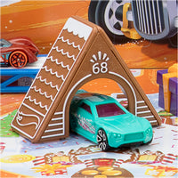 Thumbnail for Hot Wheels Toy Cars & Playset, 2025 Advent Calendar with 10 Vehicles in 1:64 Scale, 10 Ornament Clips & 14 Winter-Themed Accessories