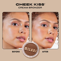 Thumbnail for Milani Cheek Kiss Cream Bronzer, 130 - Spicy Season, Vegan & Cruelty-Free, Made in Korea, Lightweight Glow, Soft Matte Finish