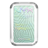 Thumbnail for NYX PROFESSIONAL MAKEUP Buttermelt Highlighter, Powder Highlighter Makeup, With Up to 12H Wear and High Impact Glow - 20 Butta Mint (Minty Green)