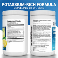 Thumbnail for Dr. Berg Zero Sugar Hydration Keto Electrolyte Powder - Enhanced w/ 1000 mg of Potassium & Real Pink Himalayan Salt (NOT Table Salt) - Lemonade Flavor Hydration Drink Mix Supplement - 100 Servings