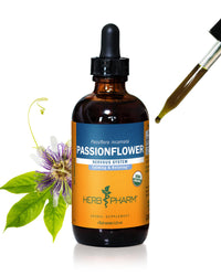 Thumbnail for Herb Pharm Certified Organic Passionflower Liquid Extract - 4 Fl Oz