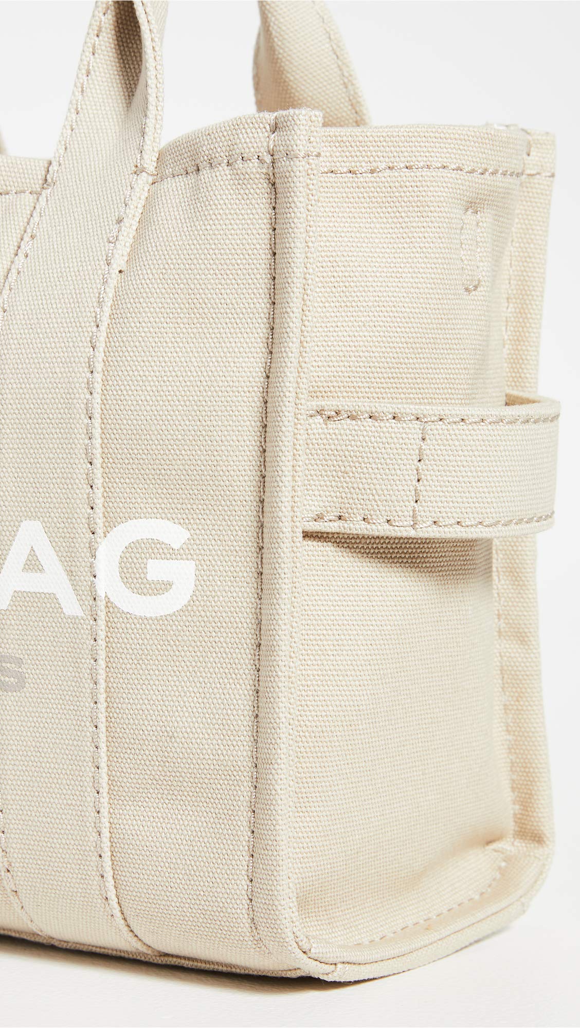 Marc Jacobs Women's The Canvas Small Tote Bag, Beige, Off White, One Size