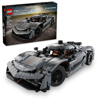 Thumbnail for LEGO Technic Koenigsegg Jesko Absolut Grey Hypercar, Sports Car Building Set for Boys and Girls, Vehicle Racing for Kids, Buildable Model Kit, Sport Car Toy, Motor Enthusiasts’ Gift, 42173