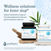 Thumbnail for Youtheory Sleep Nighttime Powder - Powder for Circadian Rhythm Support & Stress Relief - Contains L-Theanine & Glycine - 6 oz (30-Day Supply)