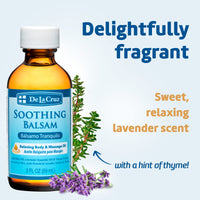 Thumbnail for De La Cruz Soothing Balsam (Balsamo Tranquilo) Massage Oil - No Preservatives or Artificial Colors - Made in USA - 2 FL OZ