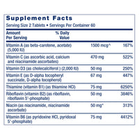 Thumbnail for Life Extension Two-Per-Day Multivitamin - Packed with Over 25 Vitamins, Minerals & Extracts -Vitamins B6, C, D - Zinc - Two-Month Supply - Non-GMO, Gluten-Free - 120 Tablets
